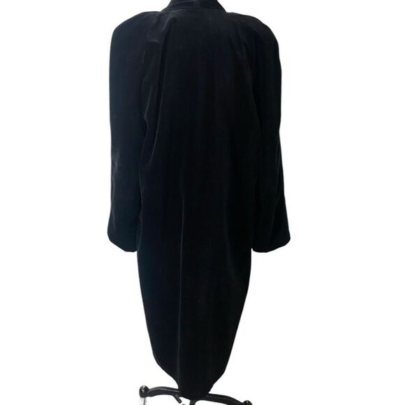 Vintage Opra coat M 8-19 JS Collection Gorgeous long velvet overcoat - Picture 5 of 7